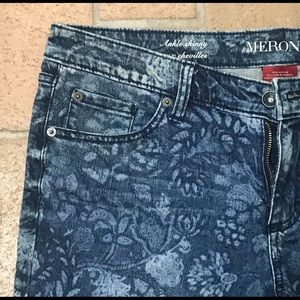 MERONA FLORAL JEANS